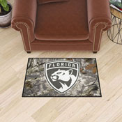 Florida Panthers Camo Starter Mat Accent Rug - 19in. x 30in., 34483
