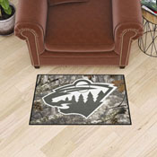 Minnesota Wild Camo Starter Mat Accent Rug - 19in. x 30in., 34487