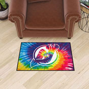 New Jersey Devils Tie Dye Starter Mat Accent Rug - 19in. x 30in., 34494