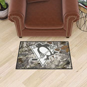 Pittsburgh Penguins Camo Starter Mat Accent Rug - 19in. x 30in., 34503