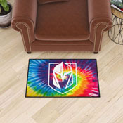 Vegas Golden Knights Golden Knights Tie Dye Starter Mat Accent Rug - 19in. x 30in., 34518