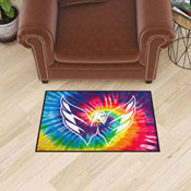 Washington Capitals Tie Dye Starter Mat Accent Rug - 19in. x 30in., 34520