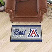 Arizona Wildcats World's Best Mom Starter Mat Accent Rug - 19in. x 30in., 34525