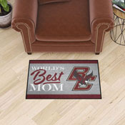Boston College Eagles World's Best Mom Starter Mat Accent Rug - 19in. x 30in., 34531