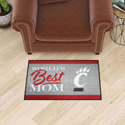 Cincinnati Bearcats World's Best Mom Starter Mat Accent Rug - 19in. x 30in., 34533