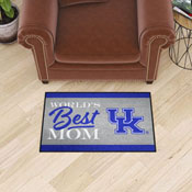 Kentucky Wildcats World's Best Mom Starter Mat Accent Rug - 19in. x 30in., 34549