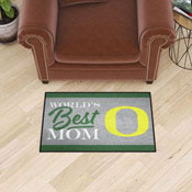 Oregon Ducks World's Best Mom Starter Mat Accent Rug - 19in. x 30in., 34568