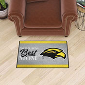Southern Miss Golden Eagles World's Best Mom Starter Mat Accent Rug - 19in. x 30in., 34573