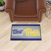 Pitt Panthers World's Best Mom Starter Mat Accent Rug - 19in. x 30in., 34585