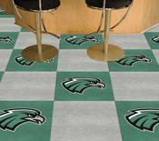 Northeastern State Riverhawks Team Carpet Tiles - 45 Sq Ft., 34896