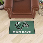 Northeastern State Riverhawks Man Cave Starter Mat Accent Rug - 19in. x 30in., 34902