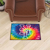 New York Mets Tie Dye Starter Mat Accent Rug - 19in. x 30in., 34947