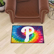 Philadelphia Phillies Tie Dye Starter Mat Accent Rug - 19in. x 30in., 34953
