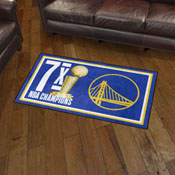 Golden State Warriors Dynasty Plush Area Rug, AGS-35093