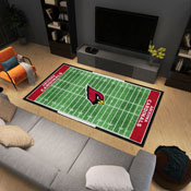 Arizona Cardinals 6 ft. x 10 ft. Plush Area Rug, 35137