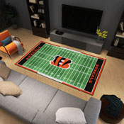 Cincinnati Bengals 6 ft. x 10 ft. Plush Area Rug, 35143