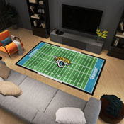 Jacksonville Jaguars 6 ft. x 10 ft. Plush Area Rug, 35151