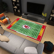 Kansas City Chiefs 6 ft. x 10 ft. Plush Area Rug, 35152