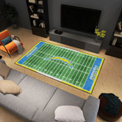 Los Angeles Chargers 6 ft. x 10 ft. Plush Area Rug, 35154