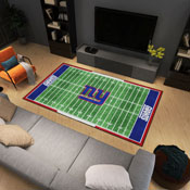 New York Giants 6 ft. x 10 ft. Plush Area Rug, 35160