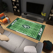 New York Jets 6 ft. x 10 ft. Plush Area Rug, 35161