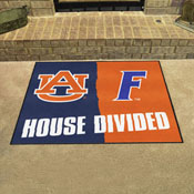 House Divided - Auburn / Florida House Divided House Divided Rug - 34 in. x 42.5 in., 35176
