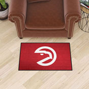 NBA Retro Atlanta Hawks Starter Mat Accent Rug - 19in. x 30in., AGS-35205