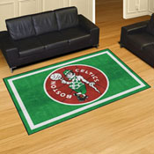 NBA Retro Boston Celtics 5ft. x 8 ft. Plush Area Rug, 35239
