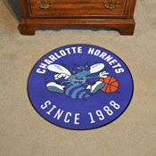 NBA Retro Charlotte Hornets Roundel Rug - 27in. Diameter, 35242
