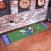 NBA Retro Charlotte Hornets Putting Green Mat - 1.5ft. x 6ft., 35244