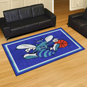 NBA Retro Charlotte Hornets 5ft. x 8 ft. Plush Area Rug, 35247