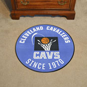 NBA Retro Cleveland Cavaliers Roundel Rug - 27in. Diameter, 35258