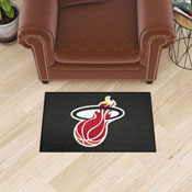 NBA Retro Miami Heat Starter Mat Accent Rug - 19in. x 30in., AGS-35313