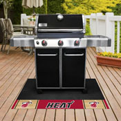 NBA Retro Miami Heat Vinyl Grill Mat - 26in. x 42in., 35316