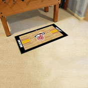 NBA Retro Miami Heat Court Runner Rug - 24in. x 44in., 35318