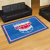 NBA Retro New Jersey Nets 5ft. x 8 ft. Plush Area Rug, 35344