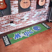 NBA Retro Orlando Magic Putting Green Mat - 1.5ft. x 6ft., 35357