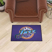 NBA Retro Utah Jazz Starter Mat Accent Rug - 19in. x 30in., AGS-35417