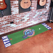 NBA Retro Utah Jazz Putting Green Mat - 1.5ft. x 6ft., 35421