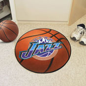 NBA Retro Utah Jazz Basketball Rug - 27in. Diameter, 35423