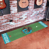 NBA Retro Vancouver Grizzlies Putting Green Mat - 1.5ft. x 6ft., 35429