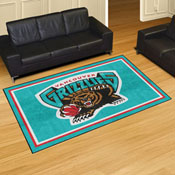 NBA Retro Vancouver Grizzlies 5ft. x 8 ft. Plush Area Rug, 35432