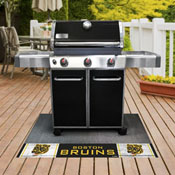 Retro NHL Boston Bruins Vinyl Grill Mat - 26in. x 42in., AGS-35443