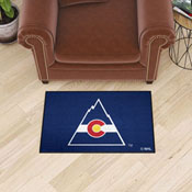 NHLRETRO Colorado Rockies Starter Mat Accent Rug - 19in. x 30in., 35468