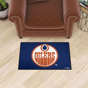 NHLRETRO Edmonton Oilers Starter Mat Accent Rug - 19in. x 30in., 35482
