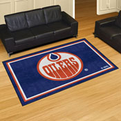 NHLRETRO Edmonton Oilers 5ft. x 8 ft. Plush Area Rug, 35488