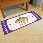 Retro NHL Los Angeles Kings Rink Runner - 30in. x 72in., AGS-35515