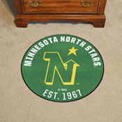 NHLRETRO Minnesota North Stars Roundel Rug - 27in. Diameter, 35525