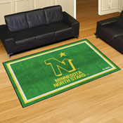 NHLRETRO Minnesota North Stars 5ft. x 8 ft. Plush Area Rug, 35530