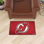 NHLRETRO New Jersey Devils Starter Mat Accent Rug - 19in. x 30in., 35545
